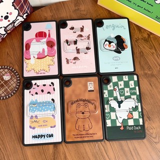 Ốp lưng cứng họa tiết chó con màu nâu cho Samsung Galaxy Tab A7Lite S6Lite 2024 A8 S9 FE S9FE S10FE S10Lite S11 A9 A9 + A11 A11 + Cover