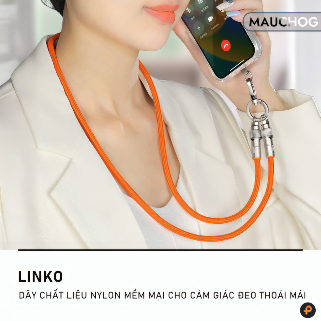Dây Đeo Điện Thoại Kiêm Cáp Sạc Nhanh Độ Dài 30cm 90cm 120cm Cho iPhone iPad Macbook Airpods Samsung