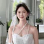 Veil cưới NICOLOO, Retro có nơ ruy băng Cô dâu nơ ren dài băng đô, băng đô cưới ngà kiểu Pháp