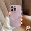 Ốp Điện Thoại Sơn Kim Loại Sang Trọng Cho Samsung Galaxy A35 A34 A26 A25 A24 A17 A16 A15 M15 F15 A14 F14 5G 4G Ốp Lưng Từ Tính Kinh Doanh Dễ Thương Vỏ Sạc Không Dây Mềm Mại