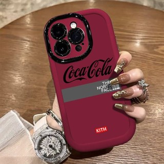 Ốp lưng IPhone 17 16 15 14 13 12 11 Pro Max XRXSMax 78 Plus Cảm giác cao cấp Coke Couple Case