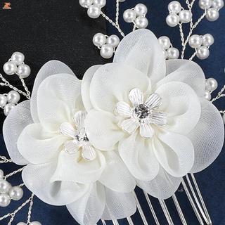 Lược Tóc Trụ Hợp Kim Thanhh lịch với Ngọc Trai, Phụ Kiện Perfect cho Tiệc Của Bạn