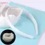 HFSHY 10 Cái 12 Mm Trống Nhựa Trơn s DIY Dây Tóc Phụ Kiện VN