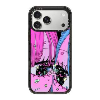CASECASE X TELEPATHY Vỏ Điện Thoại Đen / Xanh Bầu Trời / Hồng Bộ Sưu Tập Kẹo Fizz Màu Sắc Trong Suốt Cứng Từ Tính Hút Tác Động Cho IPhone 13 14 15 16 17Pro Max Plus Có Hộp