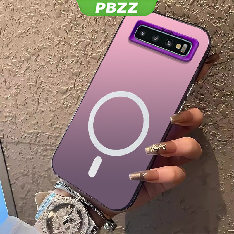 FOR ốp lưng Dành CHO Vỏ samsung s10 PLUS samsung s10 PRO samsung s10 ốp lưng điện thoại cứng TPU bảo vệ chống sốc Vỏ mịn thiết kế mới thẩm mỹ Thu hút từ không dây CYBSWX01