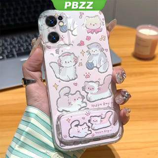Ốp Lưng Cho oppo reno 7 5g oppo reno 7 4g Vỏ Điện Thoại Vỏ Mềm Bảo Vệ Silicon Chống Sốc Vỏ Trong Suốt Thiết Kế Mới Thẩm Mỹ CARTOON CAT Có Giá Đỡ TYYMZJ01