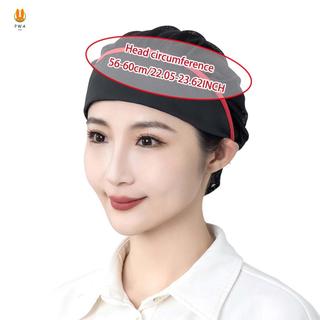 Mũ đầu bếp lưới thoáng khí dùng cho nhà bếp và công nghiệp thực phẩm có khả năng chống bụi và chống bụi