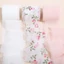 Ruy băng Satin SMILE, Ruy băng voan dài 1 / 3 cuộn 5m, Tiệc sinh ra 4cm viền mờ thủ công thủ công Ruy băng lụa DIY Trang trí