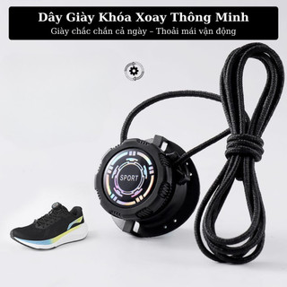 【COD】Dây giày khóa xoay thông minh 1 đôi, lắp ráp nhanh, thay thế dây giày truyền thống, mang lại trải nghiệm mới lạ.