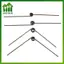 SWEET 5 Chiếc 1.2 Mm Xoắn Lò Xo Thép Không Gỉ 304 Lò Xo Xoắn Lò Xo 90 180 Độ Kéo Ba Xoắn Kẹp n