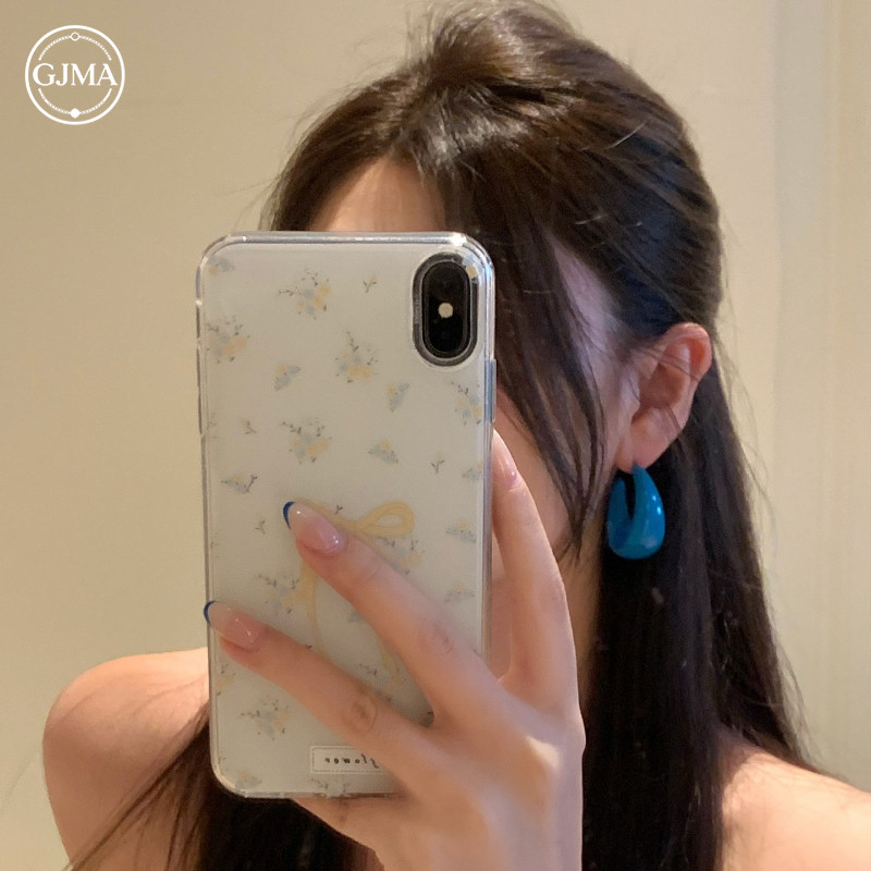 Bông tai hình chữ C acrylic phong cách dopamine, thiết kế thời trang