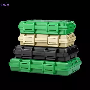 SAIA Lưu trữ, Hộp lưu trữ kín bằng nhựa đệm bảo vệ, Hộp lưu trữ dụng cụ đa chức năng chống sốc Cắm trại ngoài trời