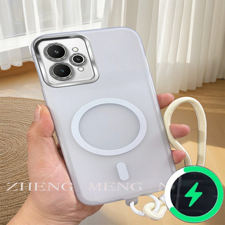 Thích hợp cho Ốp điện thoại Realme 15 5G 15 PRO 5G RENO15F 5G Vỏ mềm mờ nhiều màu sắc có dây đeo tay 0036