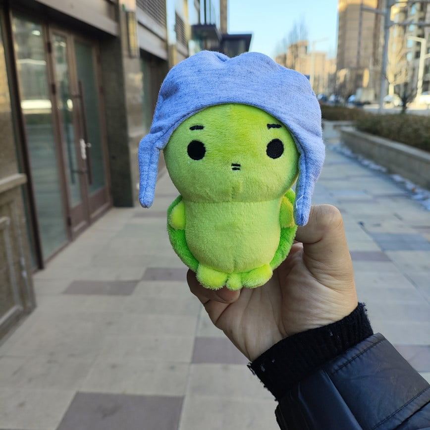 SQ5 CORTIS JUHOON Dyubugi Plushie Dễ Thương Nhẹ Rùa Xanh Sang Trọng Móc Khóa Túi Charm QS5