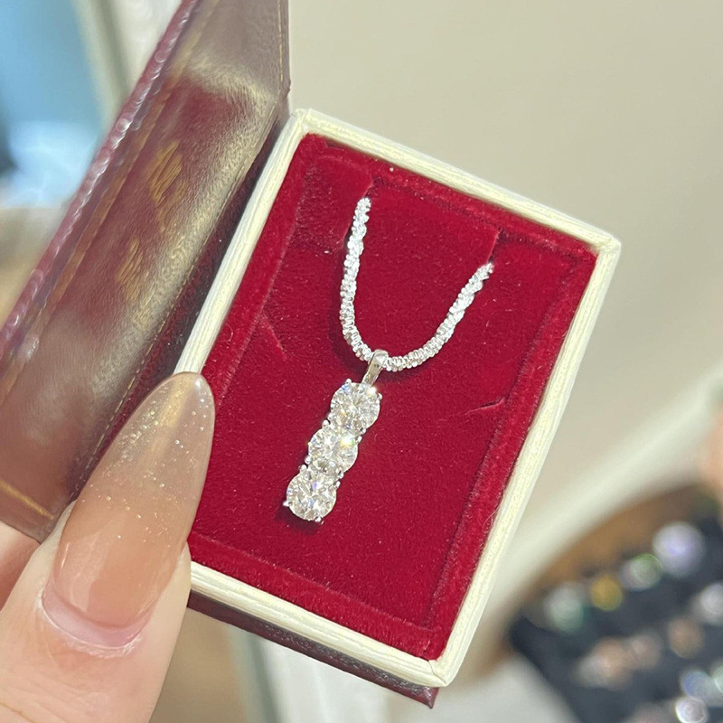 Đá zirconia vòng cổ hình bầu trời đầy sao dành cho nữ