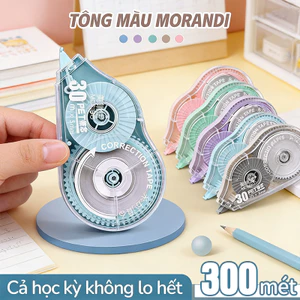 Dải dán sửa lỗi sáng tạo, không để lại vết, dán sửa lỗi dụng cụ học tập và làm việc của học sinh