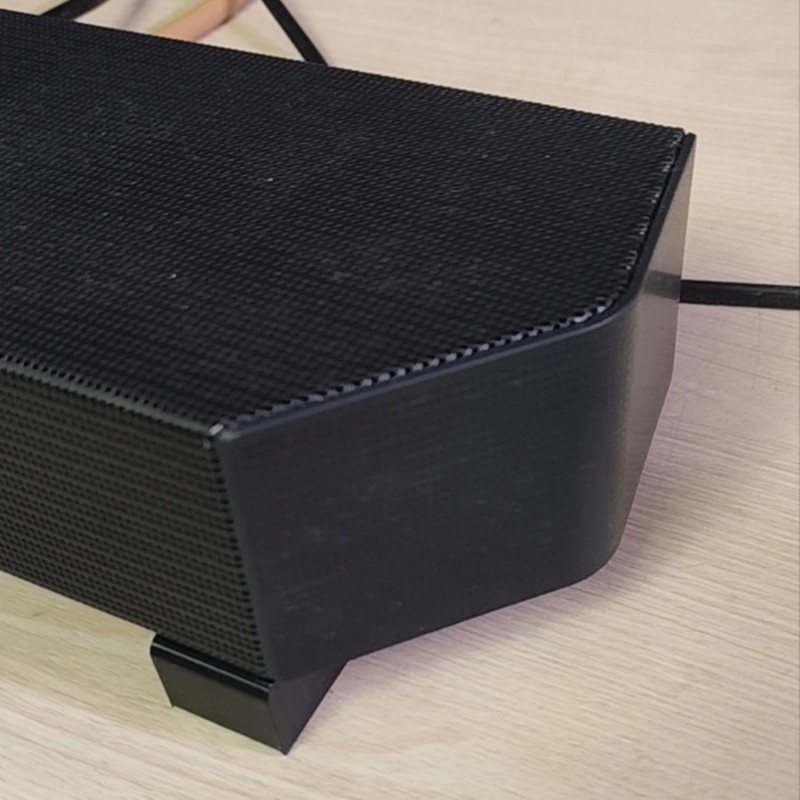 KIKIN 1 Cặp Đế Soundbar Đa Năng In 3D Đế Nhựa Cho Máy Tính Để Bàn Màn Hình Loa Tivi Âm Thanh Loa Bracke