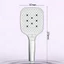 Vòi Sen Tắm Tăng áp,4 Chế độ Xả Nước,nhấn Nút để Chuyển đổi, Lỗ Thoát Nước Bằng Silicone Không Dễ Bị Tắc