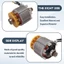 Lithium Electric Dril Brushless Motor Assembly 21v 12teeth Control Board Không Chổi Than Lithium Khoan Động Cơ Lắp Ráp