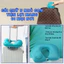 【COD】Gối cổ chữ U tự bơm hơi bằng tay tiện lợi, thiết kế siêu nhẹ và gấp gọn, thích hợp cho du lịch và văn phòng.