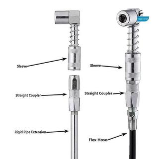 [GIK] Công cụ lắp khớp nối mỡ chuyên nghiệp Khớp nối 90 độ Công cụ lắp dầu mỡ Công cụ phun dầu mỡ Phụ kiện dụng cụ bôi trơn [VN]