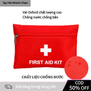 【COD】Túi đựng đồ cứu thương mini trên xe hơi với nhiều ngăn chứa, tiện lợi.