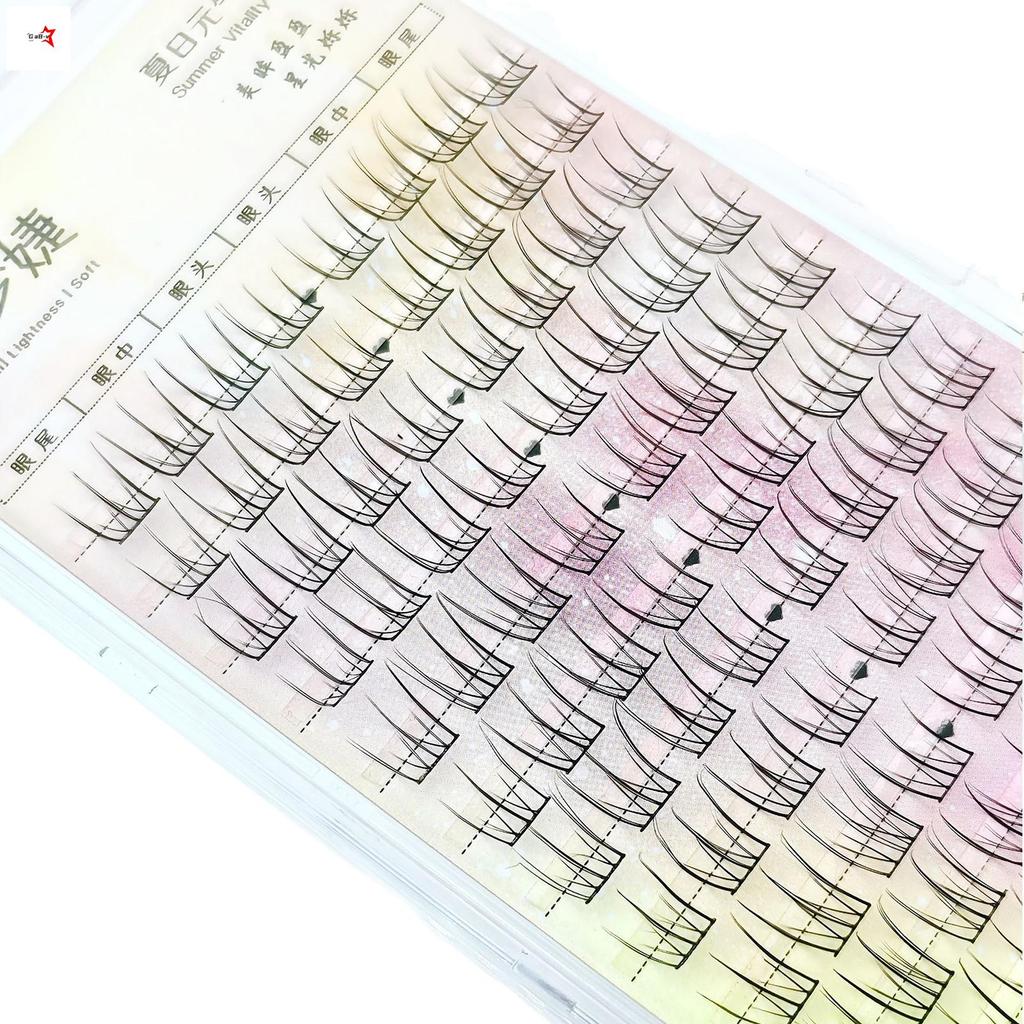 Lông mi giả tự nhiên phong cách Hàn Quốc C Curl 9-11mm Chiều dài hỗn hợp cho những dịp đặc biệt và hàng ngày