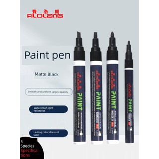 Filolang Nhật Bản Matte Đen Xám Trắng Anode Bút Sơn