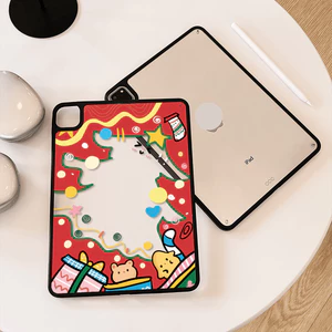 Vỏ Acrylic Cứng ChristmasTree Cover Cho Mini6 Mini7 A17Pro IPad 5 6 7 8 9 10 11 A16 Air 2 3 4 5 6 Air 11 M2 M3 M4 2026 Pro10.5 Pro11 2018 2020 2021 2022 M4 M5 Pro13 2024 2025