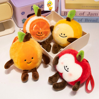 PLUS✨Chất lượng cao✨Cà Rốt Vui Vẻ Apple Kiwi Dứa Sang Trọng Treo Trang Trí Dễ Thương Cà tím Cam Sang Trọng Móc Khóa Quà Tặng Trẻ Em Đồ Chơi Làm Dịu Đồ Chơi Phòng Ngủ Bán Buôn Đồ Chơi
