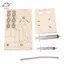 HFTOY 1 Bộ Roet Launch Pad Thí nghiệm khoa học và giáo dục trẻ em Mô hình hàng không vũ trụ DIY Đồ chơi lắp ráp thủ công Quà tặng ~