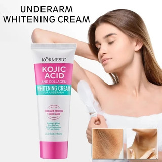 Trắng da kem trắng da 50ml Làm trắng vùng nách, vùng kín Kem Giảm Thâm Nách Mông Làm Trắng Da Dưỡng Ẩm Khử Mùi Hôi