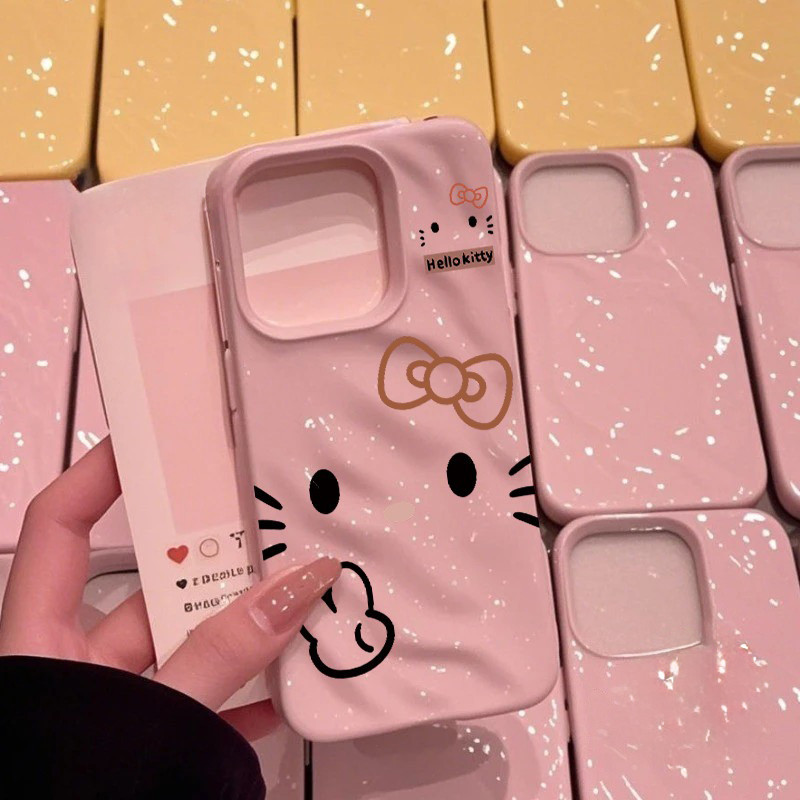 Ốp Lưng Cho IPhone 16 11 17 13 15 14 12 Pro Max 17AIR XR X XS MAX 7 8 16 Plus Bìa mềm đáng yêu giai điệu gấu mờ