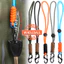 Kẹp Carabiner ngoài trời cho ba lô Khóa Võng, Dây Nylon chống mất với thao tác một tay, Dụng cụ đi bộ đường dài câu cá cắm trại