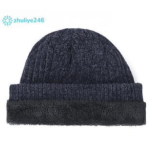 < zhuliye246 > Mũ dệt kim mùa đông nam co giãn mềm mại Beanies Thoải mái ấm áp SlouchyHat cưỡi ngựa ngoài trời dệt kim cho nữ