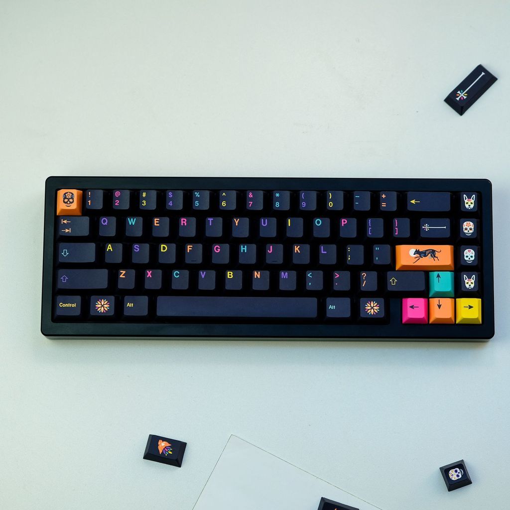 130 Phím Underworld PBT Keycap Năm Mặt Nhuộm Thăng Hoa Anh Đào Hồ Sơ Keycaps Cho Bàn Phím Chơi Game | BigBuy360 - bigbuy360.vn