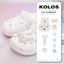 Phụ Kiện Hoa Dễ Thương Sang Trọng Miffy Thỏ Cho Crocs, Có Thể Tháo Rời, Thích Hợp Lỗ Giày, Phụ Kiện Busch Zhibixing