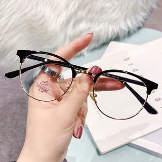 Gọng kính Kim Loại Nam Nữ ALOLA Tròn Chống Ánh Sáng Xanh Kính Đổi Màu Khi Ra Nắng