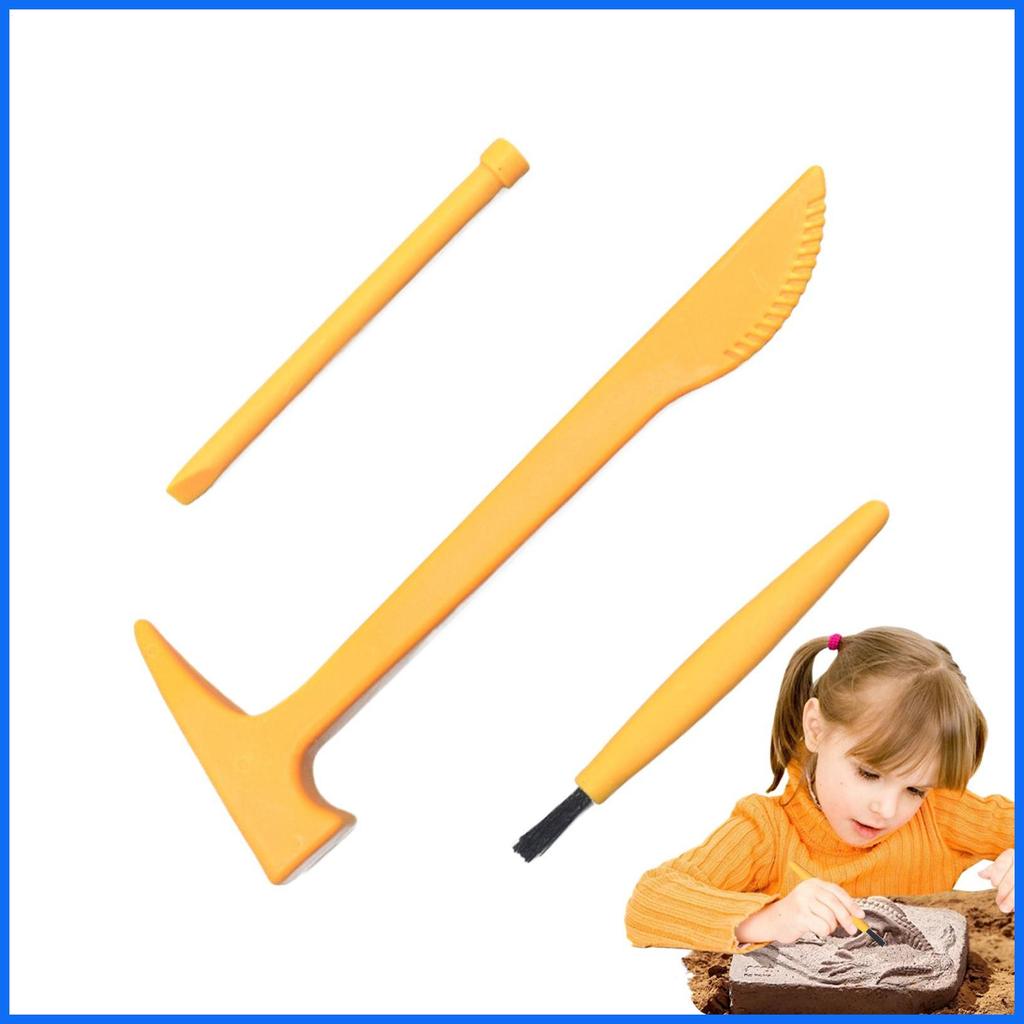 Dino Dig Kit Bộ đào giáo dục khảo cổ Bộ công cụ khai quật Bộ dụng cụ đào di động cho giáo dục sớm junlavn