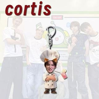 Móc khóa CORTIS ver CHEF phụ kiện thần tượng