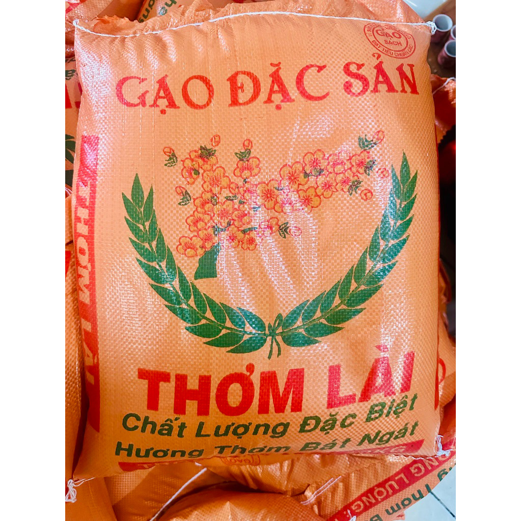 Gạo Hương Lài Long An Mới Bao 10kg, Dẻo Mềm, Thơm Hương Lài Tự Nhiên