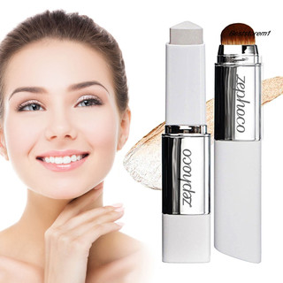 Cửa hàng tốt nhất| Kem nền dưỡng ẩm Stick Brightening Foundations Stick 13g Double Head Color Changing Foundation Stick with Brush – Dưỡng ẩm nhẹ cho da cho Đông Nam