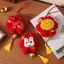 Treo Cửa Trang Trí Tết Hình Ngựa May Mắn - Phụ Kiện Treo Tay Nắm Cửa Decor Phòng Khách Mang Lại Tài Lộc & Không Khí Lễ Hội