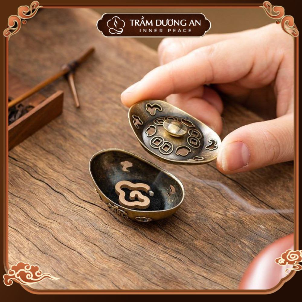 Lư hương nén vàng, Lư hương nén bạc, Lư hương may mắn và tài lộc