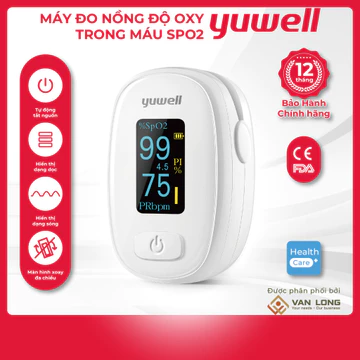 [FREESHIP] Máy đo nồng độ oxy trong máu Spo2 Yuwell YX306