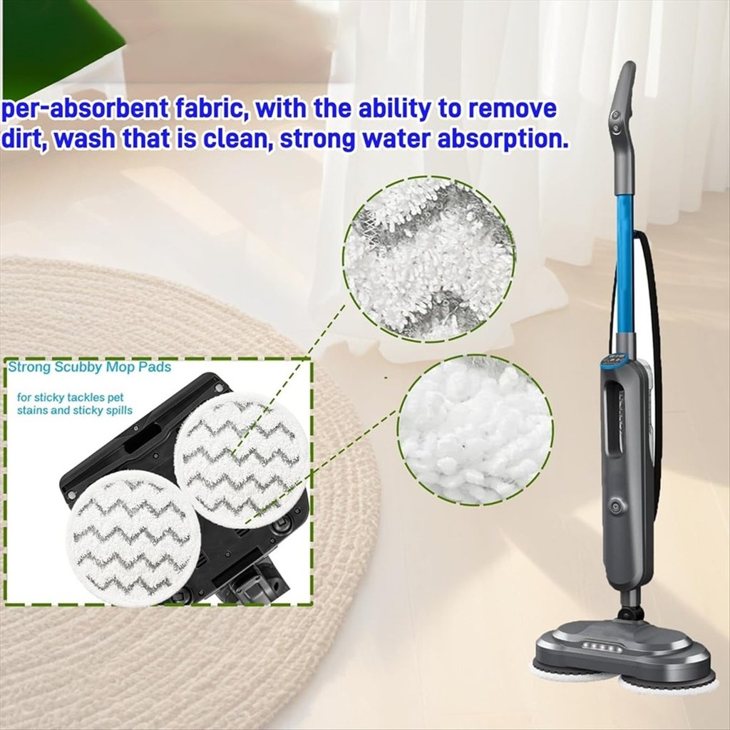 Miếng Lau Nhà Cho SmartSteam Chà Hơi Nước Cây Lau Nhà 3897A 3712C 3712W Xoay Cây Lau Nhà Thay Thế Miếng Lót