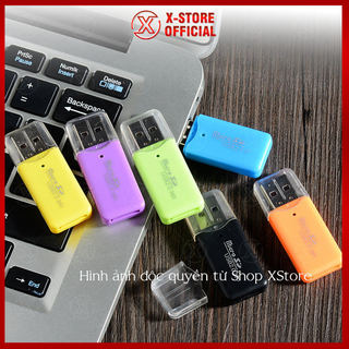 Đầu đọc thẻ USB, bộ chuyển đổi thẻ Micro sang USB cho máy tính, laptop, thiết kế mini, đọc thẻ nhớ tiện lợi DDTNMR