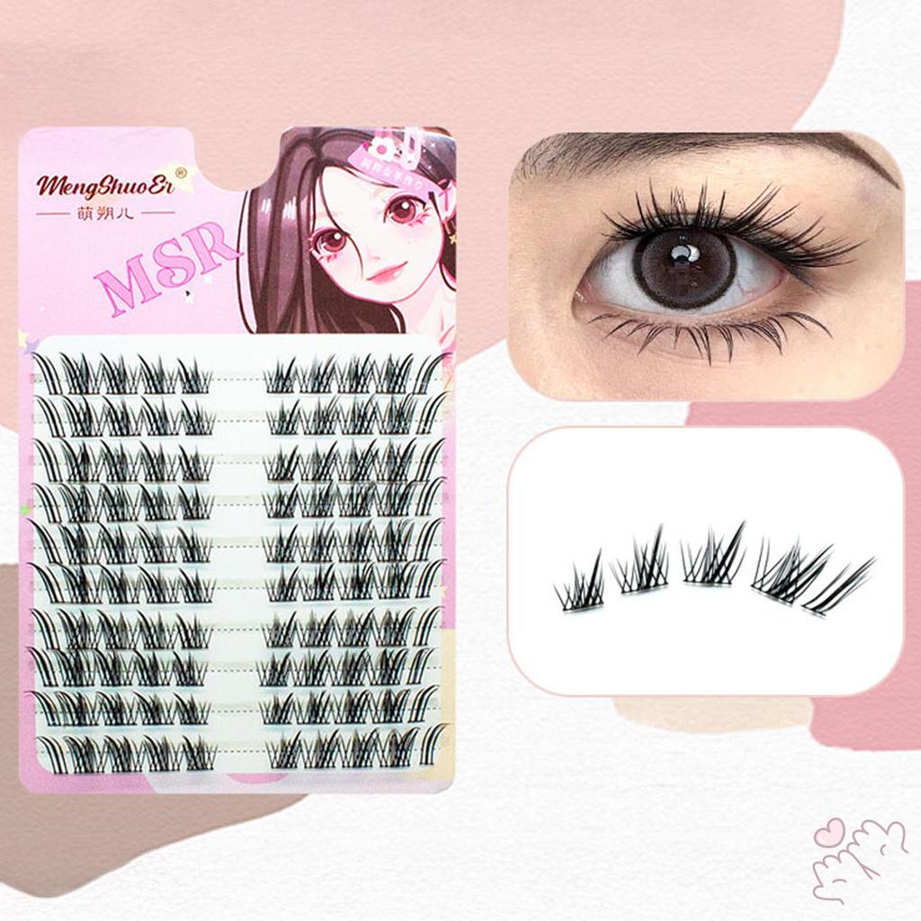 Lông mi cụm tự nhiên 11-13mm - Trang điểm Cosplay DIY làm đẹp hàng ngày