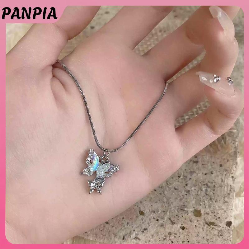 PNPIA- Tinh Tế Sáng Bóng Xương Đòn Dây Chuyền Thanh Lịch Nelace Thời Trang Đơn Giản Nelace Phụ Kiện Trang Sức Quà Tặng