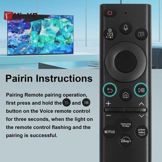 CMinYP 1 Phụ Kiện DIY BN59-01385A Thay Thế Giọng Nói Điều Khiển Từ Xa Cho Samsung Smart TV Sạc Năng Lượng Mặt Trời Từ Xa Vinh Quang